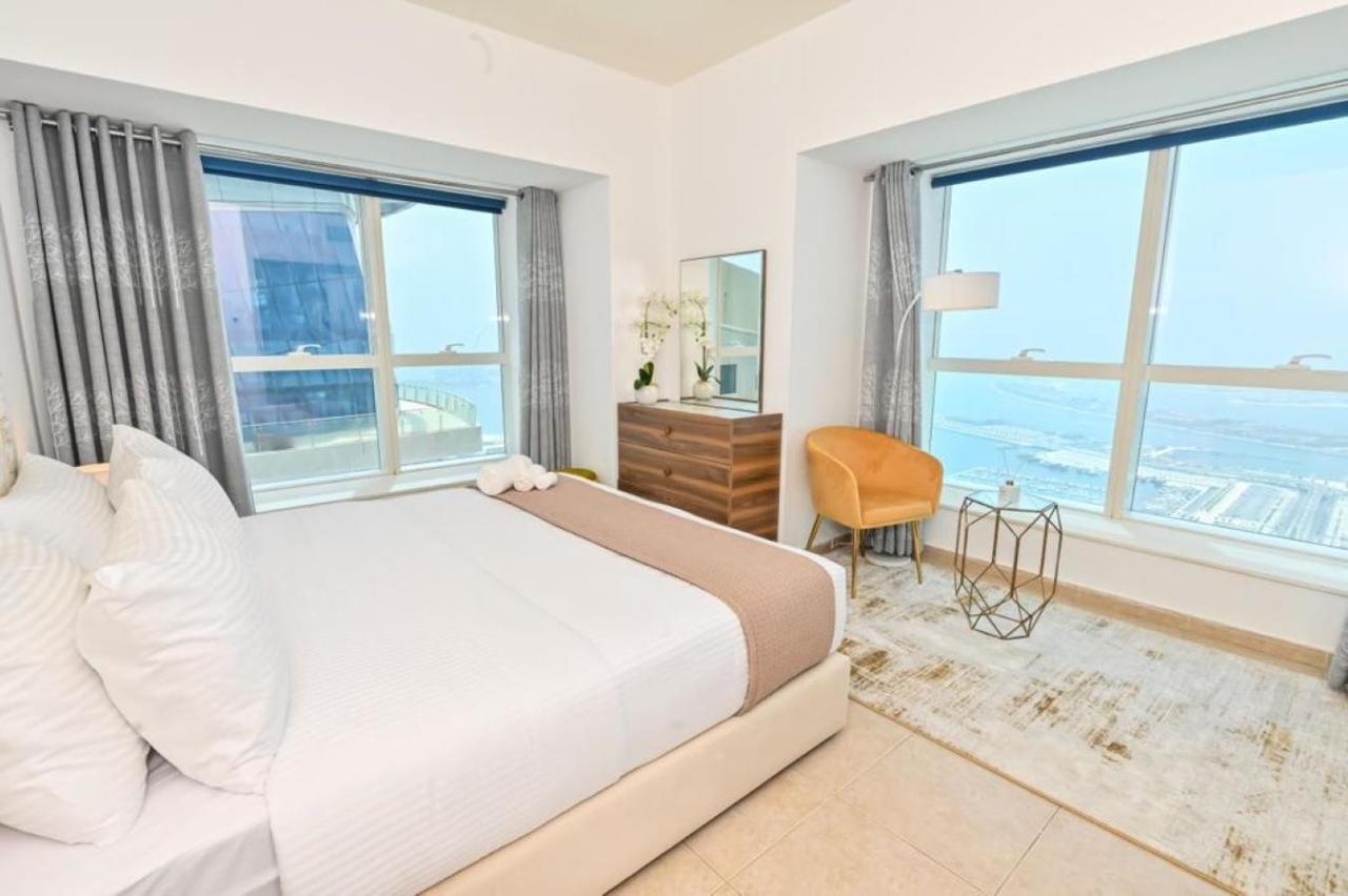 Apartment 54 Floor Palm & Sea View Marina. Lux / New *